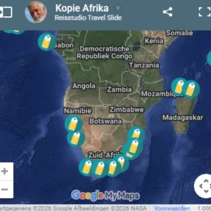 CRUISEWIJZER START MET DE DIGITALE KAART VAN AFRIKA 